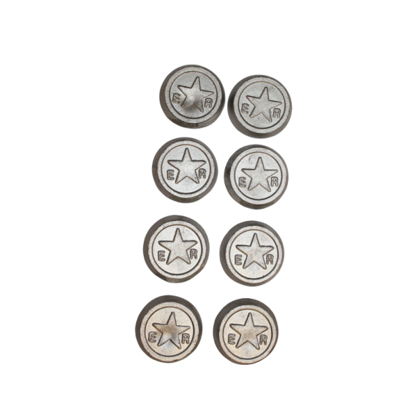 8 Tejos Diseño Estrella - 200g